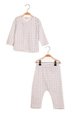 Wholesale 2-Piece Unisex Pajamas Set%100 Cotton 3-24M Zeyland 1070-231Z1BIO77 - 2