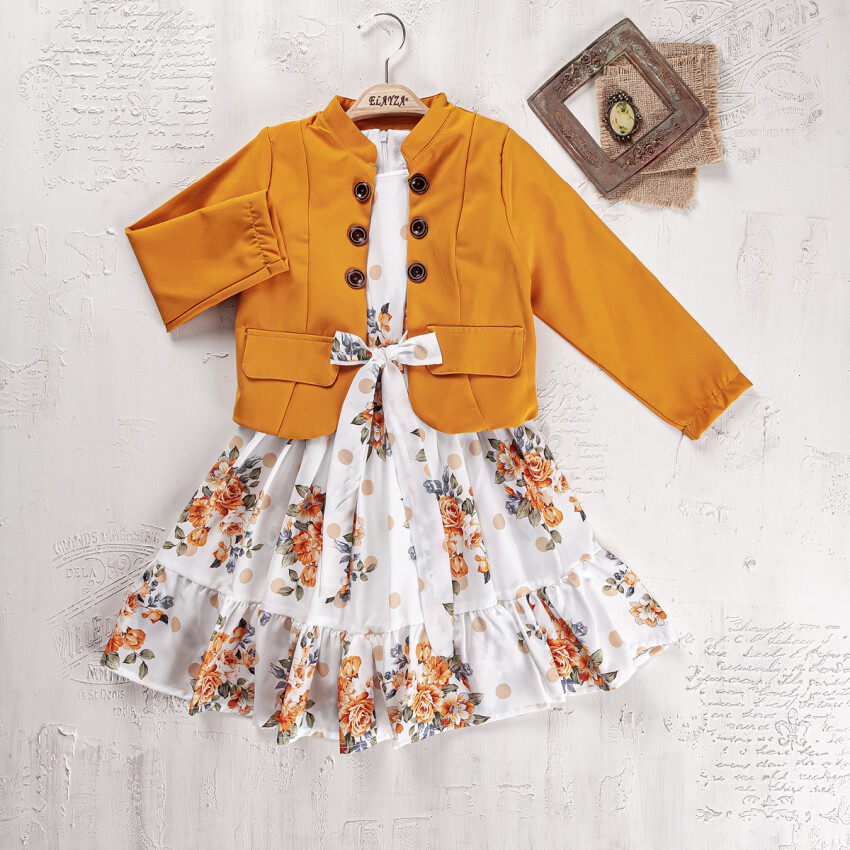 Wholesale 2-Pieces Jacket and Dress Set 9-12Y Elayza 2023-2273 - 1