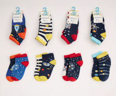 Wholesale 24-Peice Baby Boys Socks with BoxDefne 1064-DFN2P-E018-23(6-12) - 1