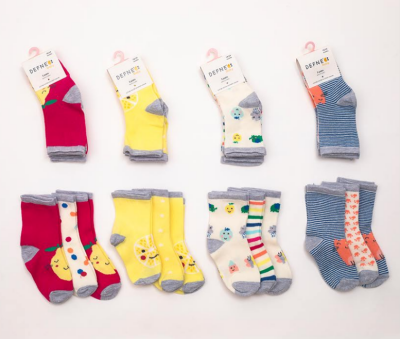Wholesale 24-Piece Baby Girls SocksDefne 1064-DFN3-K004-20(12-18) - 1
