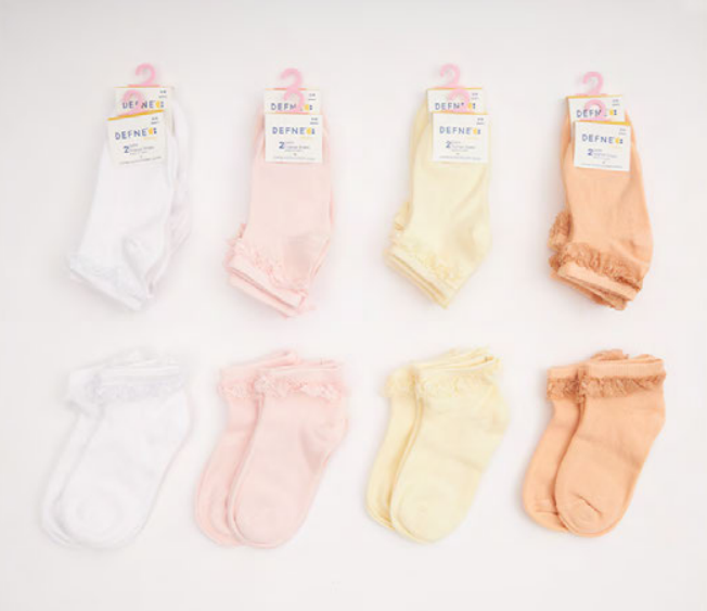 Wholesale 24-Piece Baby Socks with BoxDefne 1064-DFN2P-K016-23(18-24) - 1