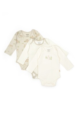 Wholesale 3-Piece Long Sleeve Bodysuit Boxed Set 0-9M BabyCosy 2022-CSY5790 - BabyCosy