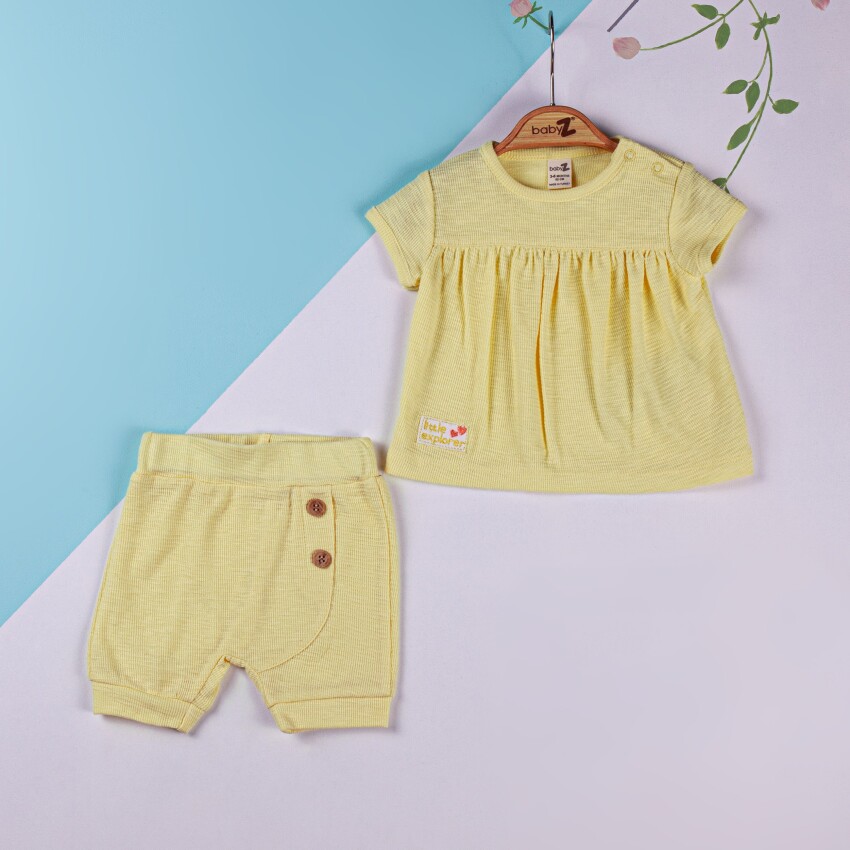 Wholesale Baby 2-Piece Set with T-shirt and Shorts 6-18M BabyZ 1097-5740 - 3