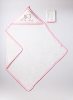 Wholesale Baby Bath Towel 100x100 Ramel Kids 1072-360 Светло- розовый 