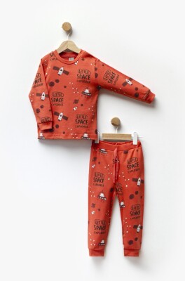 Wholesale Baby Boy 2 Pajamas Set 1-5Y Flexi Baby 2063-217584 - 5