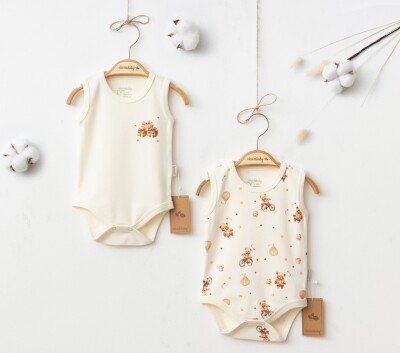 Wholesale Baby Boy 2-Piece Bodysuit Set 3-9M Ciccimbaby 1043-5033 - 1