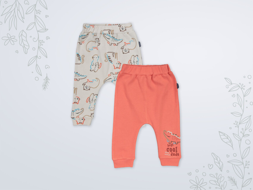 Wholesale Baby Boy 2-piece Pants Set 3-18M Miniworld 1003-18500 - 4