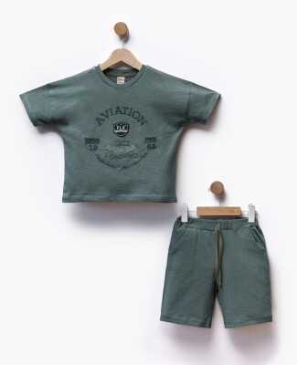 Wholesale Baby Boy 2pcs T-shirt and Shorts Set 2-5Y Flexi Baby 2063-216396 - Flexi Baby