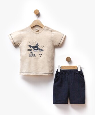 Wholesale Baby Boy 2pcs T-shirt and Shorts Set 2-5Y Flexi Baby 2063-216414 - 3