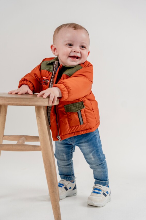 Wholesale Baby Boy 3-Piece Jacket Sweat and Jeans Trousers Set 6-24M Bubbly 2035-2052 - 2