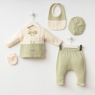 Wholesale Baby Boy 5pcs Newborn Set 0-3M Minizeyn 2014-7073 - Minizeyn (1)