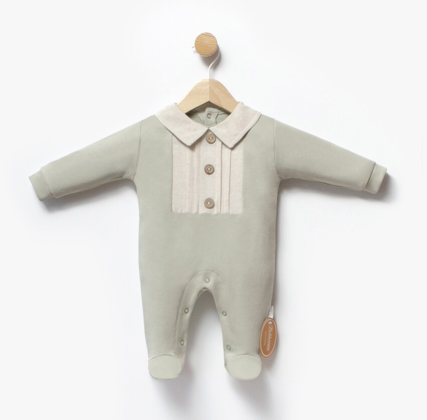 Wholesale Baby Boy Jumpsuit 0-6M Bebbemini 2065-BM-2325 - 2