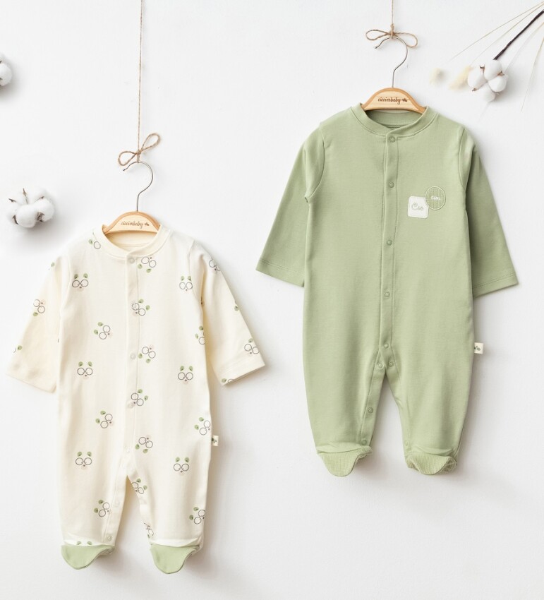 Wholesale Baby Boy Jumpsuit 0-6M Ciccimbaby 1043-5053 - 1