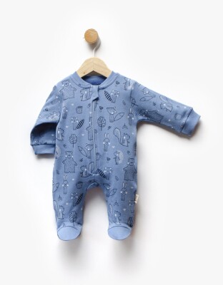 Wholesale Baby Boy Jumpsuit 0-6M Flexi Baby 2063-252278 - 1