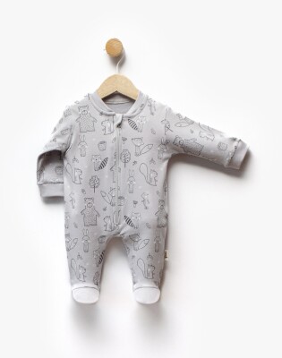 Wholesale Baby Boy Jumpsuit 0-6M Flexi Baby 2063-252278 - 4