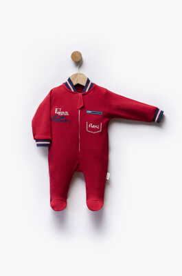 Wholesale Baby Boy Jumpsuit 0-6M Flexi Baby 2063-252326 Красный