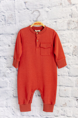 Wholesale Baby Boy Jumpsuit with Pockets 3-24M Mininio 2062-252M1KJM46 - 1