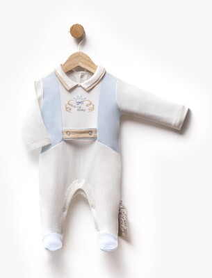 Wholesale Baby Boy Printed Baby Boy Printed Bodysuit 0-6M Flexi Baby 2063-252338 Экрю