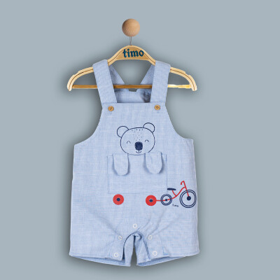 Wholesale Baby Boy Salopet 6-24M Timo 1018-TE4DÜ042243071 Синий