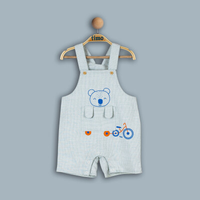 Wholesale Baby Boy Salopet 6-24M Timo 1018-TE4DÜ042243071 Мятно-зеленый