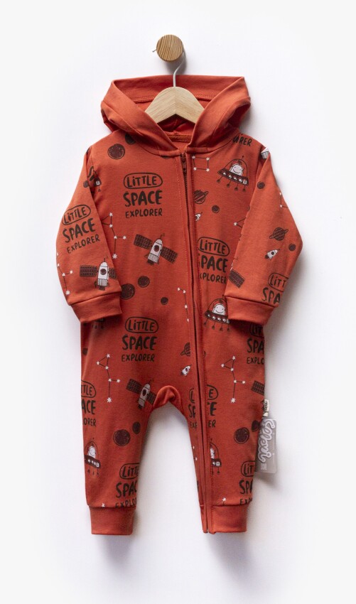 Wholesale Baby Boy Zip Jumpsuit 6-24M Flexi Baby 2063-252341 - 5