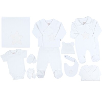 Wholesale Baby Boys 10-Piece Newborn Set 0-3M Ciccimbaby 1043-4805 - 1