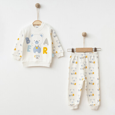 Wholesale Baby Boys 2-Piece Pajamas Set 6-12M Hoppidik 2017-2374 - 1