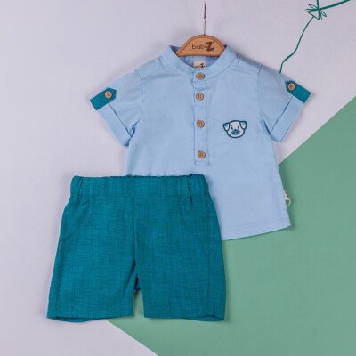 Wholesale Baby Boys 2-Piece Shirt and Shorts set 6-18M BabyZ 1097-4699 - BabyZ (1)