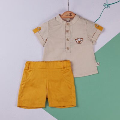 Wholesale Baby Boys 2-Piece Shirt and Shorts set 6-18M BabyZ 1097-4699 - 3