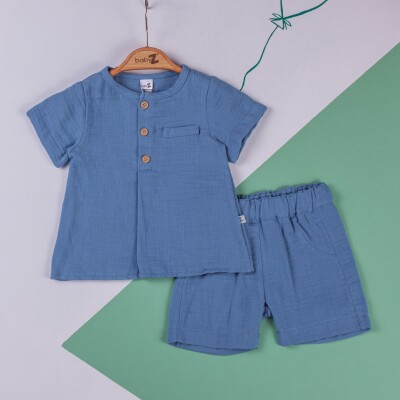 Wholesale Baby Boys 2-Piece Shirt and Shorts set 6-18M BabyZ 1097-4701 - BabyZ