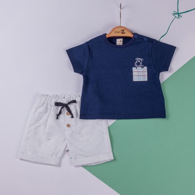 Wholesale Baby Boys 2-Piece Shirt and Shorts set 6-18M BabyZ 1097-4712 - BabyZ (1)