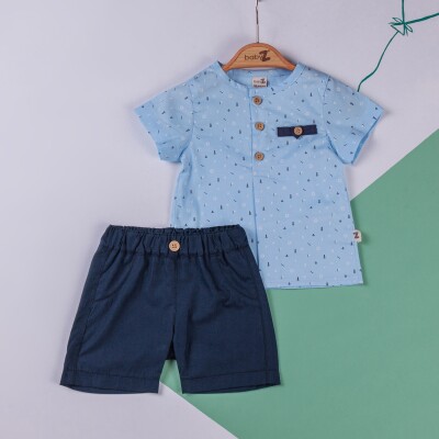 Wholesale Baby Boys 2-Piece Shirt and Shorts set 6-18M BabyZ 1097-4726 - BabyZ
