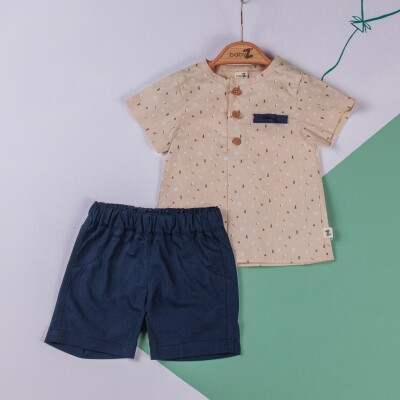 Wholesale Baby Boys 2-Piece Shirt and Shorts set 6-18M BabyZ 1097-4726 - 2