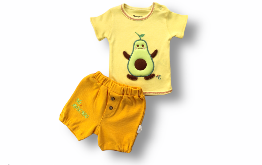 Wholesale Baby Boys 2-Piece T-shirt and Shorts set 3-18M Tomuycuk 1074-75508 - 2