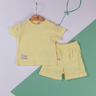 Wholesale Baby Boys 2-Piece T-shirt and Shorts set 6-18M BabyZ 1097-4698 - 3