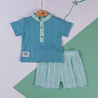 Wholesale Baby Boys 2-Piece T-shirt and Shorts set 6-18M BabyZ 1097-4727 - 1