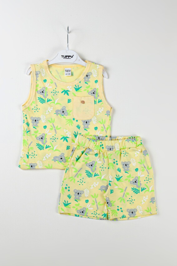 Wholesale Baby Boys 2-Piece T-shirt and Shorts set 6-18M Tuffy 1099-8517 - 3