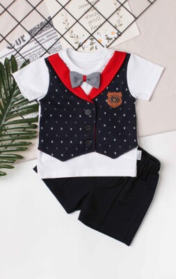 Wholesale Baby Boys 2-Piece T-shirt and Shorts Set Set 6-18M Kidexs 1026-65108 - Kidexs (1)