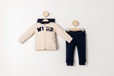 Wholesale Baby Boys 3-Piece Tracksuit Set 9-24M Sani 1068-10026 - Sani