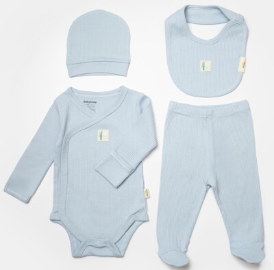 Wholesale Baby Boys 4-Piece Newborn Set 0-9M BabyCosy 2022-CSYB9010 - 1