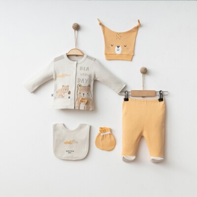 Wholesale Baby Boys 5-Piece Newborn Set 0-3 M Vina baby 2042-003015 - 2