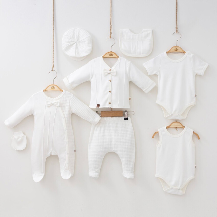 Wholesale Baby Boys 8-Piece Newborn Set 0-3M Minizeyn 2014-2002 - 3