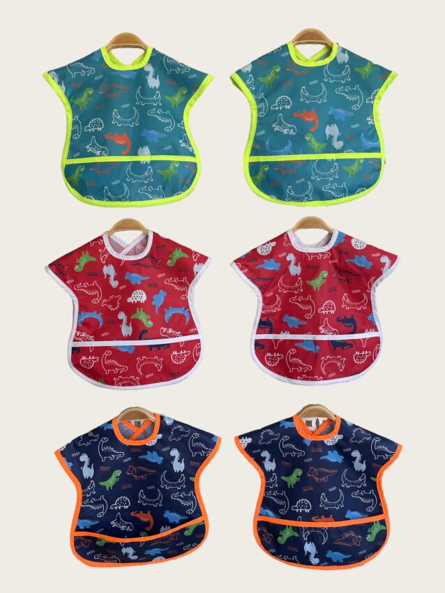 Wholesale Baby Boys Bib 6-24M Algiy Mini 2047-1051 - 1