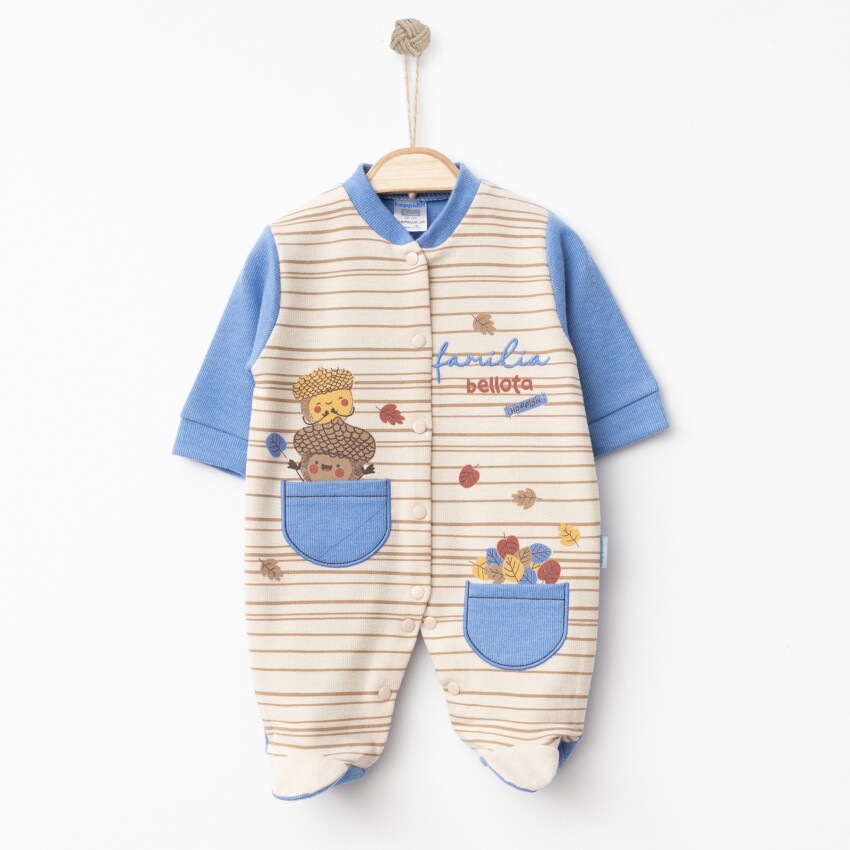 Wholesale Baby Boys Jumpsuit 0-6M Hoppidik 2017-2332 - 1