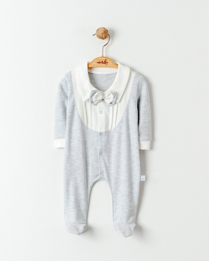 Wholesale Baby Boys Jumpsuit 0-6M Miniborn 2019-3505 - 2