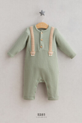 Wholesale Baby Boys jumpsuit 0-6M Tongs 1028-5281 Зелёный 