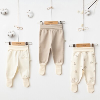 Wholesale Baby Boys Organic Pants 0-12M Ciccimbaby 1043-5061 - 2