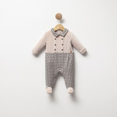 Wholesale Baby Boys Overalls 2-6M Cassiope 2061-483807 - 1