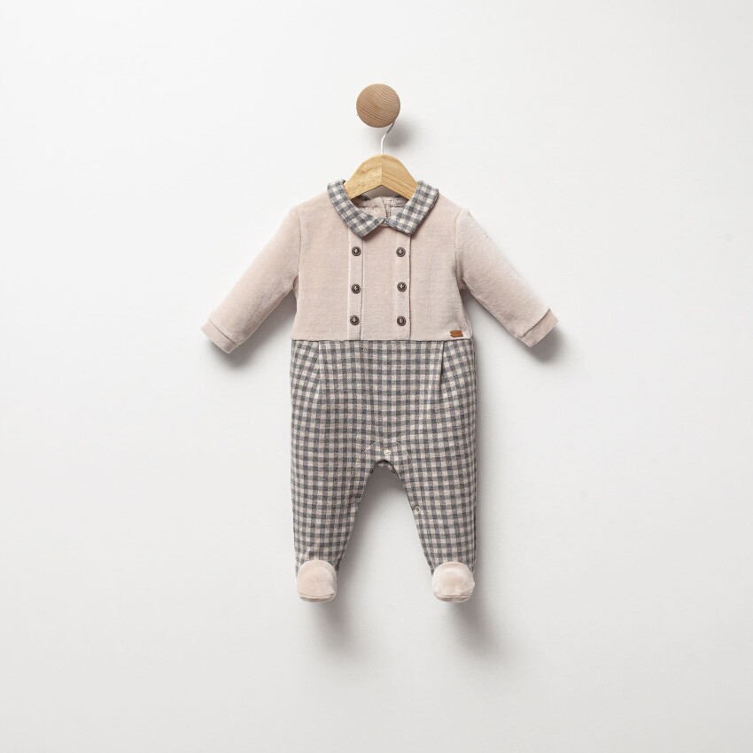 Wholesale Baby Boys Overalls 2-6M Cassiope 2061-483807 - 1