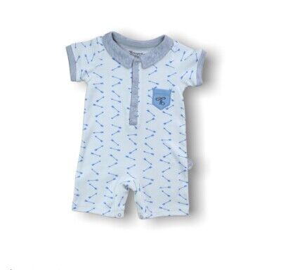 Wholesale Baby Boys Patterned Rompers 6-18M Tomuycuk 1074-25258 - Tomuycuk